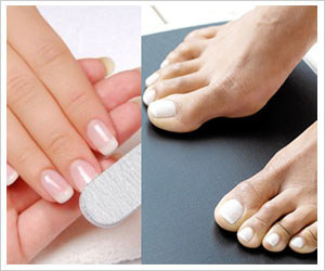 Avoid showering immediately after a manicure or pedicure