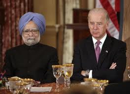 Manmohan Singh, Joe Biden