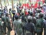 Maoists set fire to two road construction vehicles  