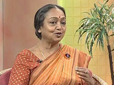 Union Minister of Social Justice and Empowerment Meira Kumar