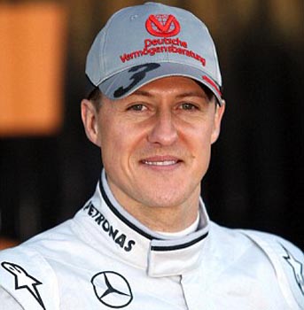 Formula One champion Michael Schumacher