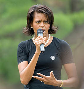 US First Lady Michelle Obama
