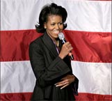 Michelle Obama blasted over black designer wear ‘snub’