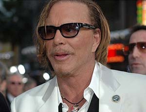 Mickey Rourke’s ‘day out’ with bathroom attendant