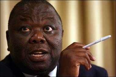 Zimbabwe's prime minister-designate Morgan Tsvangirai