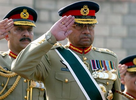 Pakistan President Prevez Musharaff