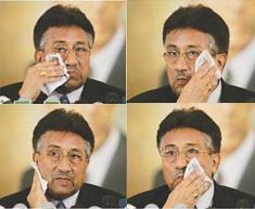 Different Pose of President Pervez Musharraf