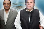 Nawaz Shariff, Asif Ali Zardari