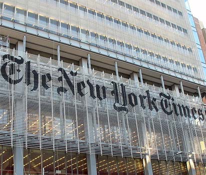 NYT wins five Pulitzers