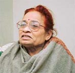 Indian social activist and writer Nirmala Deshpande