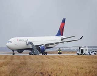 Passenger sets off firework on airline flight