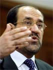 Iraqi Prime Minister Nuri al-Maliki 