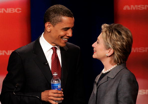 President-elect Barack Obama and New York Senator Hillary Clinton