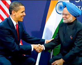 Indian Prime Minister Singh, Obama to meet in November