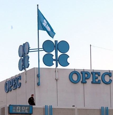 OPEC oil price slides by another 2.21 dollars