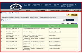 Orissa Official website face hiccups, blame game begins