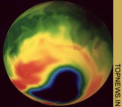 Two-thirds of Earth''s ozone would have disappeared by 2065 in simulated world