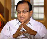 Union Finance Minister P. Chidambaram