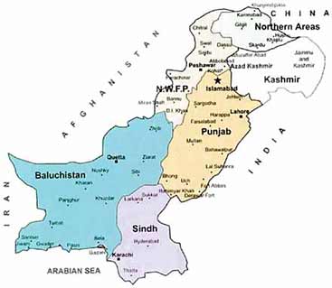 Pakistan Map