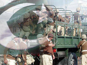 Pakistani soldiers escape roadside bombing, one civilian killed