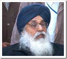 Parkash Singh Badal 