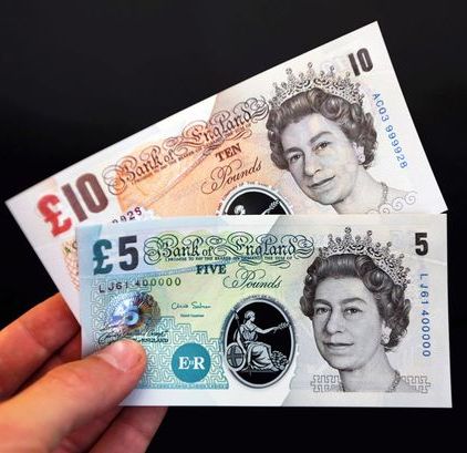 Plastic to replace paper in UK currency bank notes