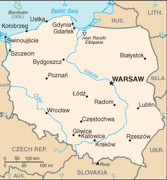 Poland Map