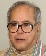 External Affairs Minister Pranab Mukherjee