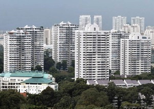 Private home prices rise 0.5 % in Singapore