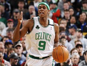 Rondo records first triple-double, Celtics pound Pacers