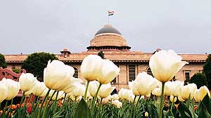 Mughal Garden of Rashtrapati Bhavan