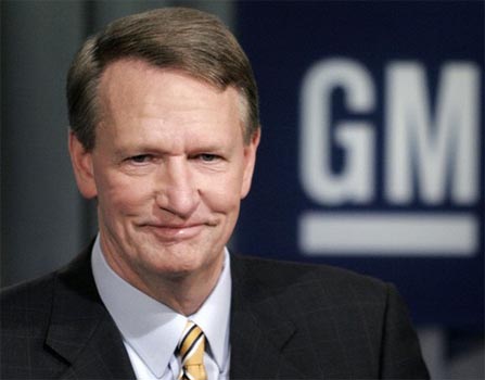 GM CEO resigns at Obama''s behest