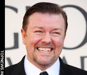 Ricky Gervais to host show with ‘muppet’ Elmo