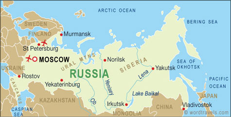 Russia Map