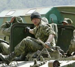 Russian paratroops recalled from Kyrgyzstan