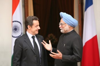 Manmohan Singh, Nicolas Sarkozy