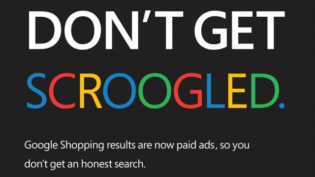 Microsoft launches marketing campaign against Google’s shopping search service