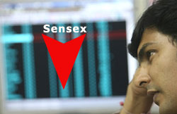 Sensex Sheds 125.28 Pts; ICICI Bank, ACC Tumble