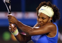 1ST LEAD: Serena recovers from horror start in Miami 