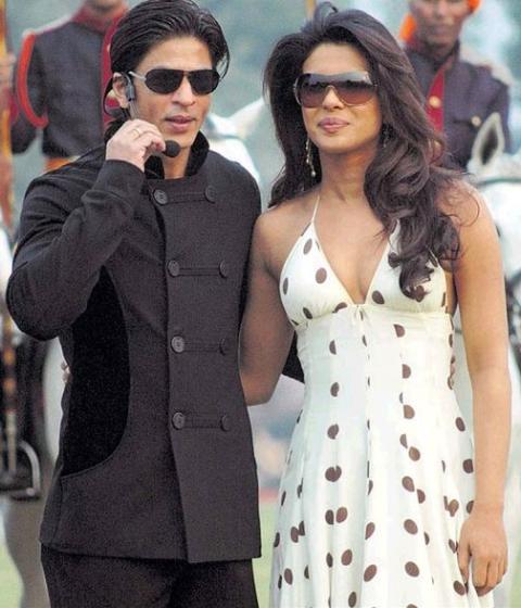 Priyanka Chopra, Shah Rukh Khan