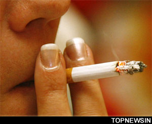 What keeps smokers thin