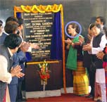 Sonia inaugurates country’s first greenfield airport