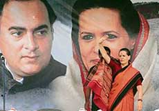 Congress Party President Sonia Gandhi