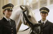 First two women accepted as riders in Vienna's Spanish Riding School