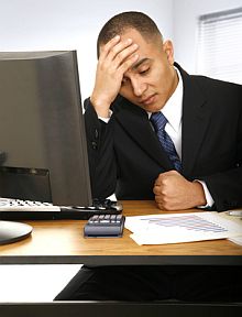 Stress and finance