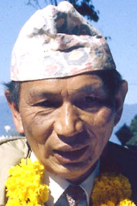The President of the Gorkha National Liberation Front (GNLF), Subash Ghising