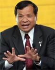 Cambodia Tourism Minister Thong Khon