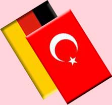 Germany & Turkey flag