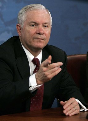 US Defence Secretary Robert Gates