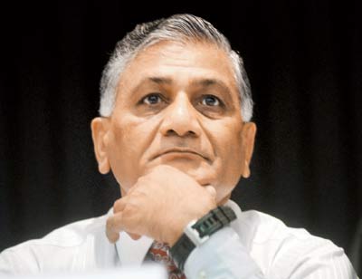 Former Army chief Gen V K Singh urges people to fight corruption